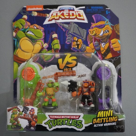 Legends of Akedo Teenage Mutant Ninja Turtles Mini Battling Warriors Ver… - Picture 1 of 3